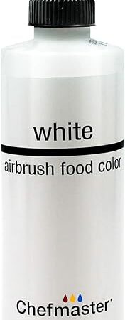 Chefmaster Airbrush Spray Food Color, 9-Ounce, White