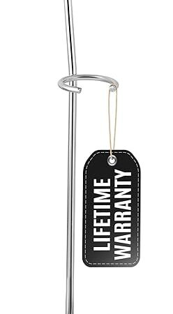 Zulay Kitchen Original Frother Stand - Sturdy, Stainless Steel Stand Holds Multiple Types of Coffee Frothers - Heavy Duty Stand Ideal For Handheld Frothers - Silver