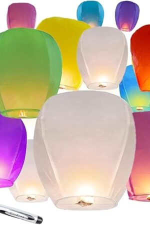 35 Pack of Colorful Paper Lanterns is The Perfect Choice, Easy to Assemble, Each Package Includes Instructions, Making It Simple Even for First-Time Users.