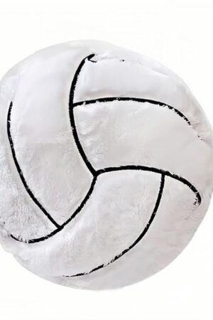 Volleyball Sports Pillow Fluffy Soft Throw Pillow Toy ，14" Durable Sport Basketball Plush Toys,Plush Pillow Toys Gift for Kids Boy Girls Children Room Decoration