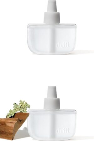 Drift Home Scent Diffuser Refills in Teak (2 Refills) - Adjustable and Long Lasting Diffuser Aroma - Clean Ingredients, Pet Safe
