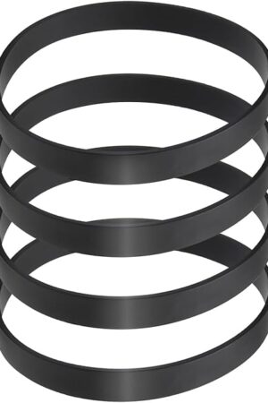 1604895 Vacuum Belts Compatible with Bissell PowerForce Upright Vacuum Cleaner Replacement Models 3508,2112, 21129, 2690, 1520, 23T7 (4/Pack)