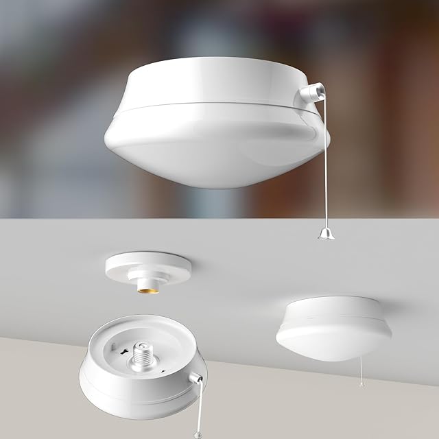 Lightdot LED Ceiling Light Modern Flush Mount Lighting 7" 12W 4000K