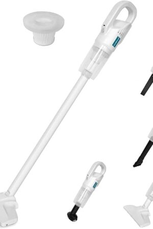 Cordless Vacuum Cleaner, Wireless Vacuum Cleaners for Home, Anti-Tangle Brush, Lightweight Vacuum for Pet Hair/Hardwood Floor/Carpet