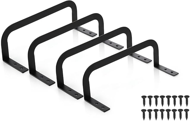 4 Pcs Mattress Retainer Bar, Metal Mattress Slide Stopper, Non Slip Mattress Holder in Place Gripper, Thicken Bed Frame Gaskets to Prevent Sliding, Stabilizer Baffle for Bedroom Bed Frame