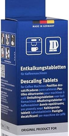 Bosch Decalcifying Tablets for Coffee Machines, 6 Tablets