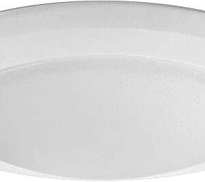 7.5" Flush Mount Ceiling Light, Dimmable LED Disk & Ceiling Lights,16.5W (120W Equivalent), 120V, 5000K, ETL - 4/6" J-Box, Wet Location LED Lights, Light Fixtures (Bright White)