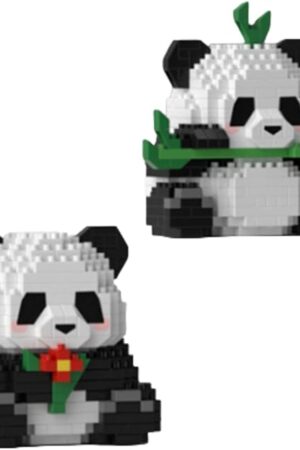 The QMEAKMONY Mini Building Blocks Panda Sets Cute Micro Mini Panda Building Bricks for Adults Micro Nano Bricks Perfect Party Favors for Teenagers. (337 PCS)