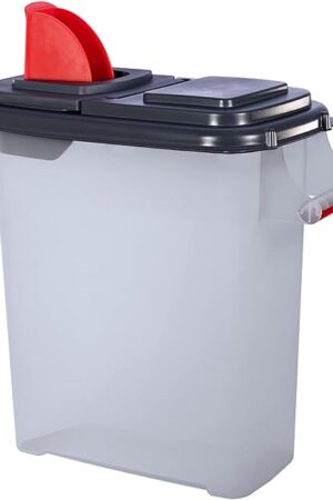 Buddeez Storage Dispenser for Wood Pellets and More