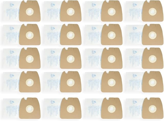 Aidtamar 20Pcs Replacement for Eureka 3670 & 3680 MM Vacuum Bags,and Replacement Vacuum Bags Part # 60295, 60296, 60297