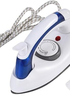 Aukson Portable Foldable Folding Compact Handheld Steam Travel Iron Tempe ure Control (US Plug)