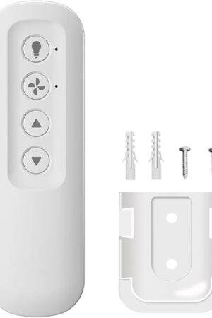 Ceiling Fan Remote Control Replacement for Hunter 99770 99392 99813, Compatible with Hunter 99770 99392 99118 99122 99123 99119, Light Dimmer 3-Speed Wall Mount (Remote Only)