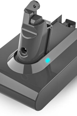 21.6v 6000mAh Replacement for V6 Battery Compatible with DC58 DC59 DC61 DC62 SV03 SV04 SV06 SV07 SV09 Absolute Animal Motorhead Handheld Cordless Vacuum Cleaner