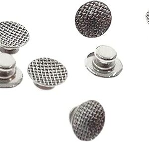 30 Pcs New Dental Lingual Buttons Round Base Orthodontic Dental Materials Dentist Orthodontist