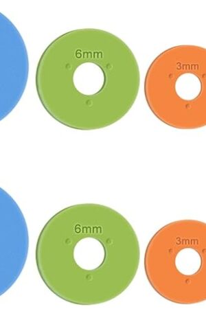 8 pcs Rolling Pin Guide Ring Spacer Bands Set - (2/3/6/10mm), Suitable as Roling Pin with Thickness Rings, KitchenTools for Dough Thickness, Multicolored Flexible Silicone Slip On Baking Accessories