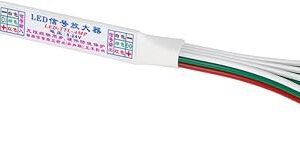 BTF-LIGHTING WS2812B WS2811 SM16703 SK6812 WS2814 IC etc 3Pin RGB TTL Amplifier 1 to 4 Support 3PIN Addressable LED Strip,Fairy String,Matrix Panel,Module etc DC5V DC12V DC24V
