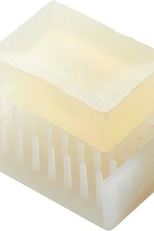 YAMAZAKI home 2992 Self Draining Soap Tray-Floating Holder Dish for Sink, One Size, Clear