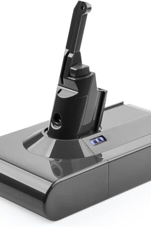 XLX Upgraded 6000mAh V8 Battery Replacement Compatible with Dyson V8 Animal Battery Replacement V8 Absolute V8 Motorhead V8 Fluffy SV10 Carbon Fiber Vacuum Cleaner