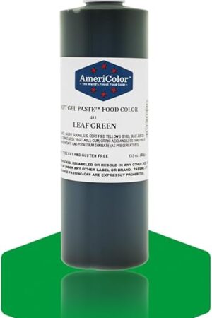 Americolor Soft Gel Paste Food Color, 13.5-Ounce, Leaf Green