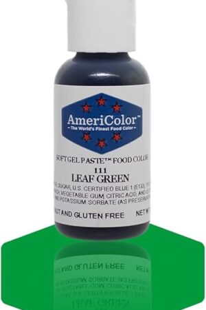 AmeriColor, Leaf Green, 75 Ounce Bottle, Soft Gel Paste Food Color