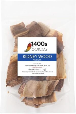 4oz Kidney Wood Herbal Tea, Palo Azul Te Herbal, Kidneywood Blue Stick Bark by 1400s Spices