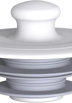 Bathroom Sink Stopper,Bathtub Stopper,Drain Stopper,Drain Plug,Silicone Stopper (Patented Design) (Small+Gray)