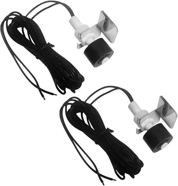 2Pcs SS3 Condensate Drain Pans Switch Float Switch Condensate Overflow Switch HVAC Float Switch 6ft Wire AC Pan Float Switch for Installation on Primary and Auxiliary Drain Pans