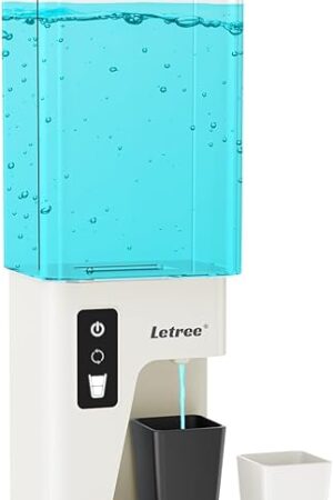 Automatic Mouthwash Dispenser for Bathroom 23.67FL Oz, Wall Mounted Smart Mouth Wash Dispensers with Magnetic Cups,Touchless Electric Mouthwash Dispenser for Kids Adults (White)