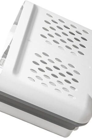 Wall Mounted Collapsible Laundry Basket, Foldable Hanging Storage Bin for Dirty Clothes and Toys, Plastic Organizer for Bathroom, Bedroom, Nursery, and Laundry Room, 15.35 X 11.41 X 6.29 Inches
