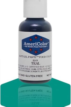 Americolor Soft Gel Paste Food Color, 0.75-Ounce, Teal