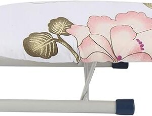 [Foldable Ironing Board for Home and Travel | Compact Handling Table for Sleeves Cuffs Collars | Peony Pattern]
