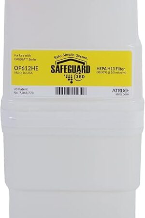 Atrix OF612HE HEPA Filter for Omega Series, 1-Gallon