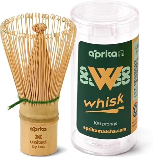 -Traditional Matcha Whisk - 100 Prong Bamboo Whisk For Ceremonial Tea Preparation - Authentic Japanese Bamboo Whisk For Matcha Tea