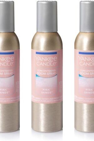 Yankee Candle Concentrated Room Spray, Pink Sands, 1.5 OZ (Pack of 3)