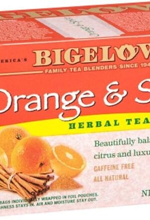 Bigelow Tea Orange and Spice Tea, 20 ct (Pack of 2)