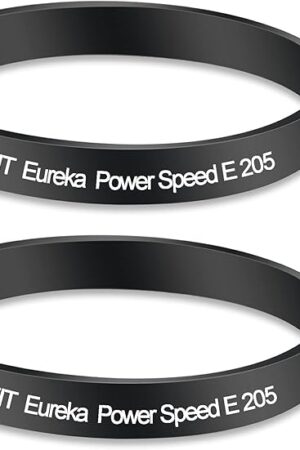Vacuum Belt for Eureka Power Speed Vacuum Part E0205 Belt for Eureka Replacement Cleaner Belts Compatible Models: NEU180, NEU180B, NEU182, NEU182A, NEU182B, NEU186, NEU188