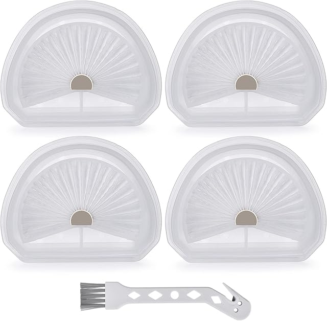 4 Pack VLPF10 Replacement Filters Compatible with Black and Decker Hand Vacuum HLVA320J, HLVA315J62, HLVA325JP07, HLVA325BP07, HLVA320J00, HLVA325J10, N575266, Compare to Part #VLPF10