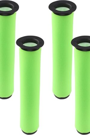 4 Pack AirRam Filter Replacement Compatible with Bissell AirRam Cordless Vacuum 1984 2144 19841 19844 21448, Part#1611215