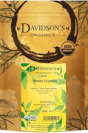 Davidson's Organics, Honey Crystals, Bulk, 16-Ounce Bag
