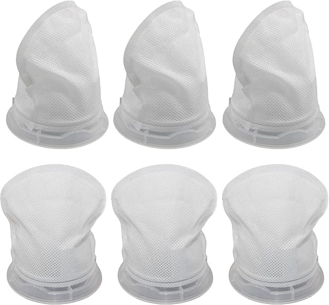3204E Filter Compatible with Bissell FeatherWeight Lightweight 3106 Series Stick Vacuum models 3106K, 3106P, 3106L, 3106Q, 3106V (6 Pack)