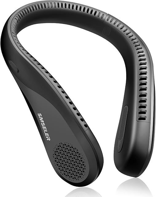 Bladeless Neck Cooling Fan Portable Wearable
