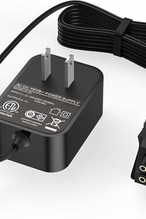 WUKUR Charger Compatible with Dirt Devil Quick Flip BD30010 BD30010FDI Handheld Vacuum Cleaner Charger for PartNamber 440009122 Power Supply