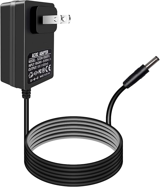 Charger for Bissell Pet Stain Eraser PowerBrush Plus 2837 2877 2842 2846 Compatible with Bissell 1624554 Cordless Vacuum Cleaner Replacement Adapter Supply Cord