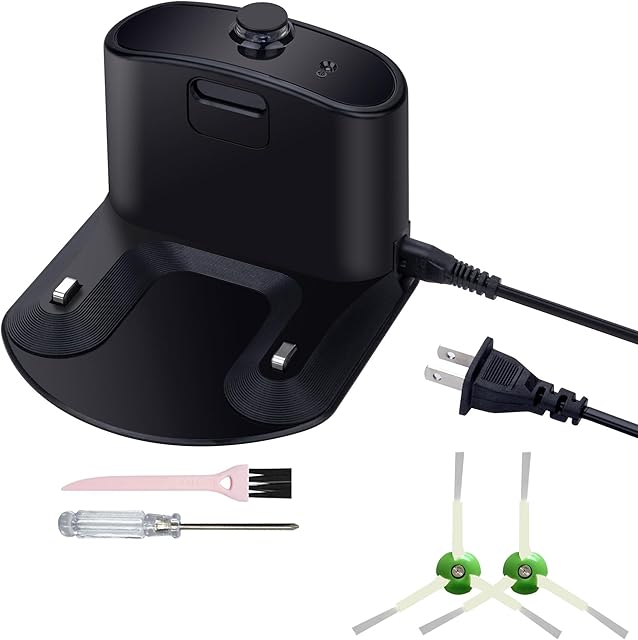 Charging Base, Charger Dock, Docking Station, for Roomba Charger, for iRobot Roomba 500 600 700 800 900 510 530 536 650 654 660 770 790 870 880 980 i7 i8 i6 i4 i3 i1 ADF-N1 17064 4452369 17170