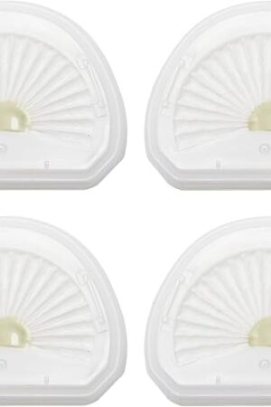 VLPF10 Replacement Filters Compatible with Black and Decker Dustbuster Hand Vacuum Model HLVA315J HLVA320J00 N575266 by Funmit (4 Pack)