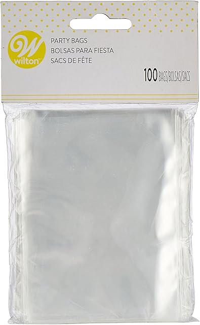 Wilton 100/Pack Clear Treat Bags Mega Pack
