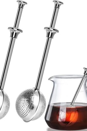 2pack Tea Ball, tea infuser for loose leaf tea, tea strainers for loose tea, stainless steel tea strainer, loose leaf tea steeper, easy clean, tea fine mesh strainer reusable