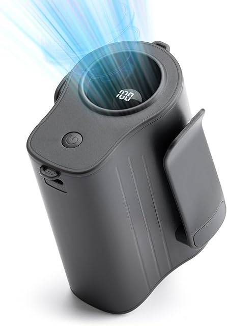 AI Portable Mini Waist Belt Fan Hands-Free