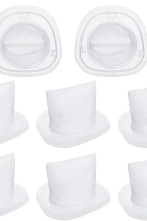 8 Pack HNVCF10 Filter Replacement, Compatible with Black and Decker Dustbuster Hand Vacuums HNVC220BCP07 HNVC215B10, HNV215B12, HNVC215BW52, HNVC115J06, HNVC115B22, HNVC220BCZ01, Filter Washable