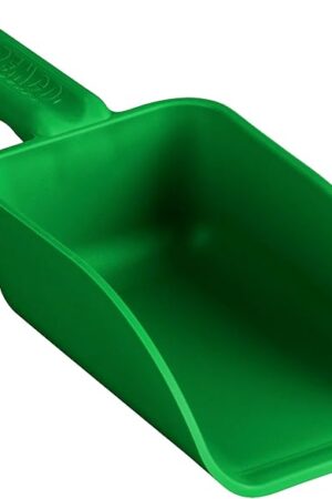 Vikan Remco 63002 Color-Coded Plastic Hand Scoop - BPA-Free Food-Safe Kitchen Utensils, Restaurant and Food Service Supplies, 16 oz, Green
